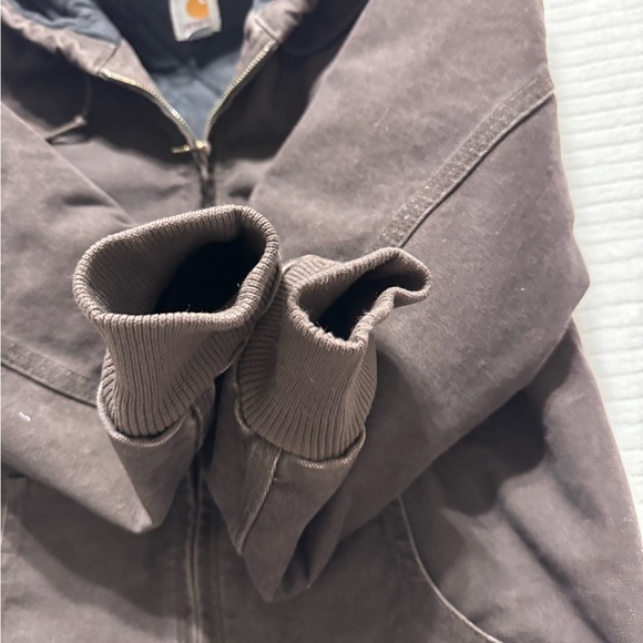 Carhartt Size:M(8/10) Women’s Brown Hooded Jacket - Picture 10 of 14
